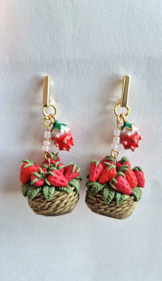 Strawberry Bloom Basket